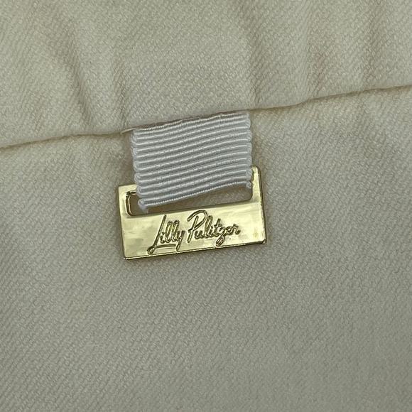 Lilly Pulitzer Women's Declynn Bi-Stretch Slim Pants, NWT, Cream, Sz. 10 - Picture 5 of 14